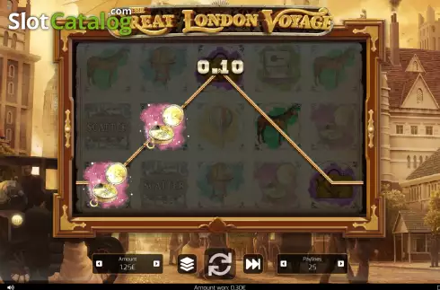 Скрин3. The Great London Voyage слот