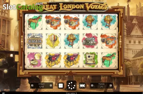 Скрин7. The Great London Voyage слот
