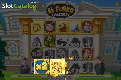Скрин7. El Porko Mafioso слот