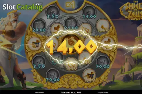 Скрин4. The Shield of Zeus слот