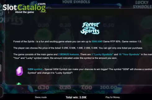 Скрин8. Forest of the Spirit слот