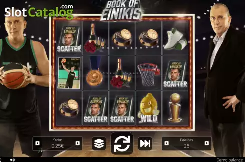 Скрин2. Book of Einikis слот