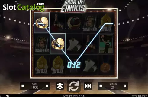 Скрин3. Book of Einikis слот