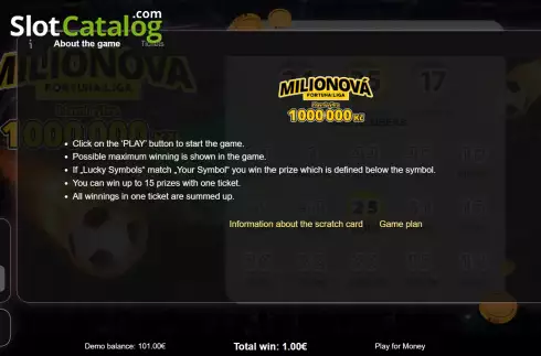 Скрин9. Milionova слот