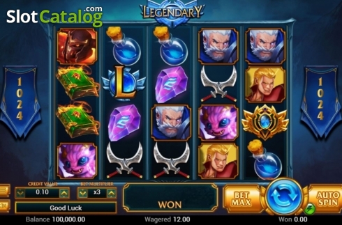 Скрин2. Legendary слот