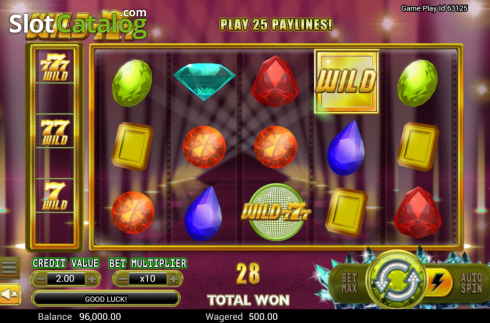 Скрин3. Wild 777 слот