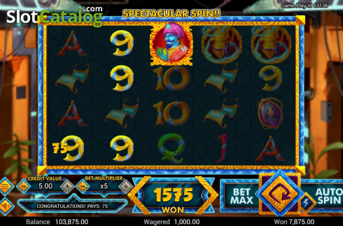 Скрин3. Golden Genie (Swintt) слот