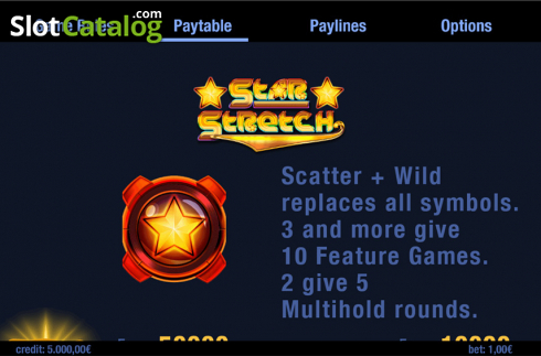 Скрин7. Star Stretch слот