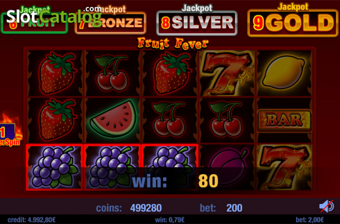Скрин5. Fruit Fever слот