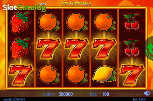 Скрин2. Fruitrays слот