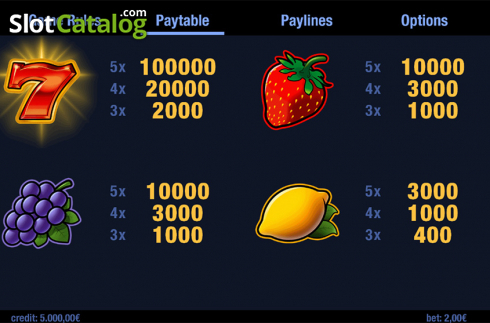 Скрин7. Fruitrays слот