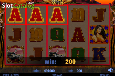 Скрин4. Highway to Win слот