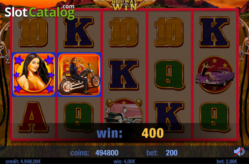 Скрин5. Highway to Win слот