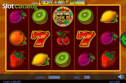 Скрин2. Lucky Fruit Wheel слот