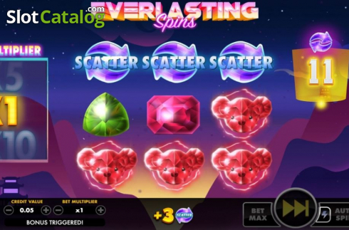 Скрин3. Everlasting Spins слот