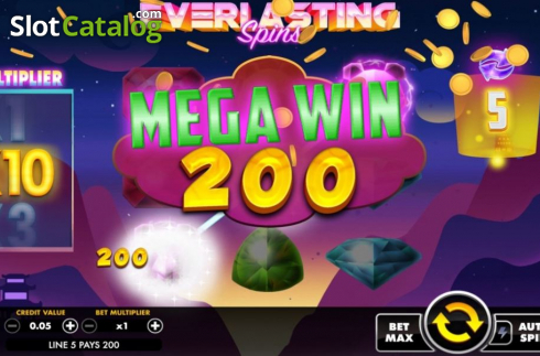 Скрин7. Everlasting Spins слот