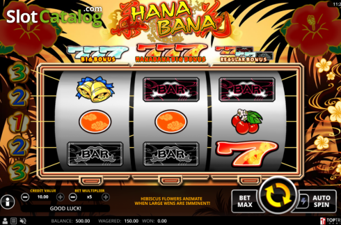 Скрин2. Hana Bana слот