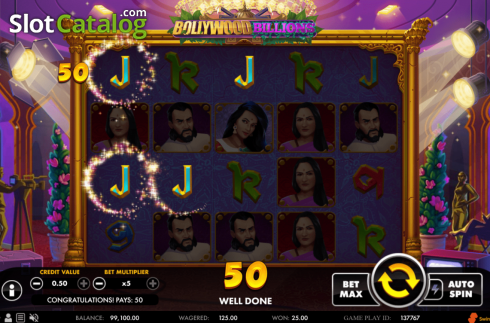Скрин4. Bollywood Billions слот