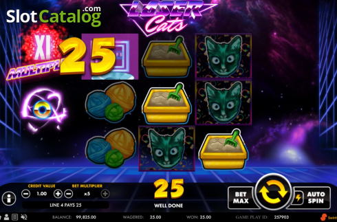 Скрин4. Laser Cats слот