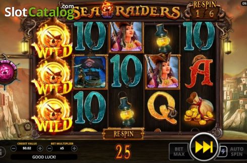 Скрин9. Sea Raiders слот