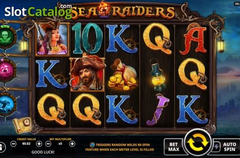 Скрин2. Sea Raiders слот