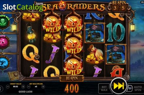 Скрин5. Sea Raiders слот