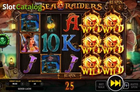 Скрин7. Sea Raiders слот