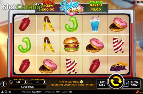 Скрин2. Spin Diner слот