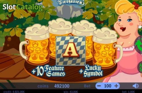 Скрин4. Biergarten слот