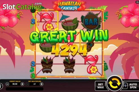 Скрин3. Hawaiian Fantasy слот