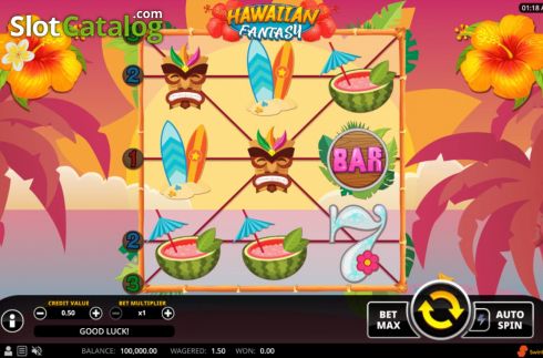Скрин2. Hawaiian Fantasy слот