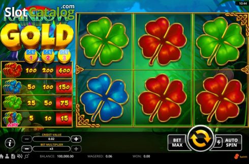 Скрин2. Rainbow Gold (Swintt) слот