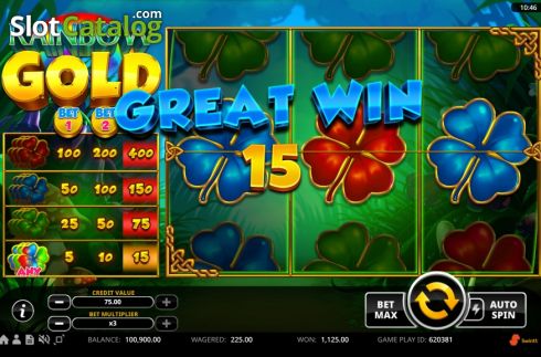 Скрин3. Rainbow Gold (Swintt) слот