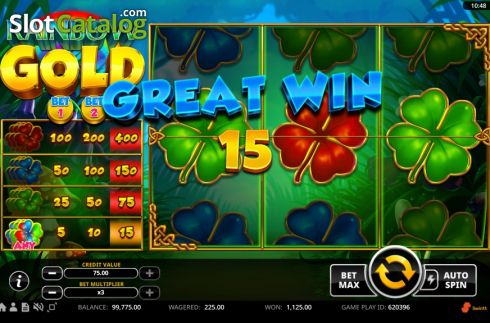 Скрин5. Rainbow Gold (Swintt) слот