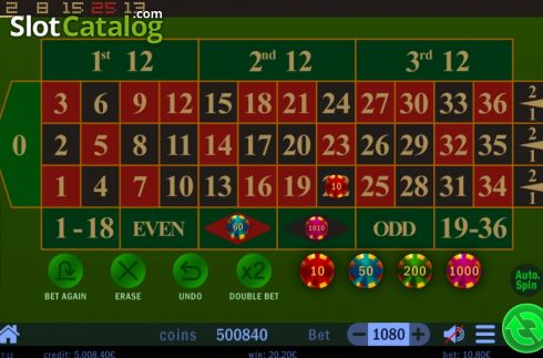 Скрин2. Maxi Roulette слот