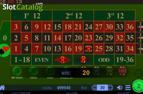 Скрин3. Maxi Roulette слот