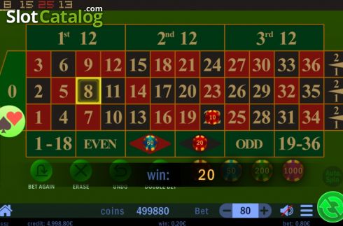 Скрин4. Maxi Roulette слот