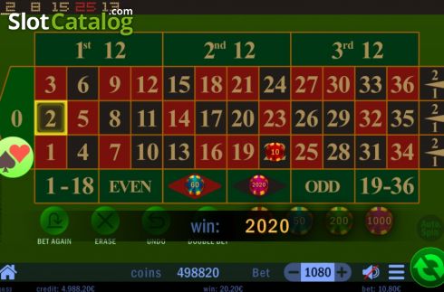 Скрин5. Maxi Roulette слот