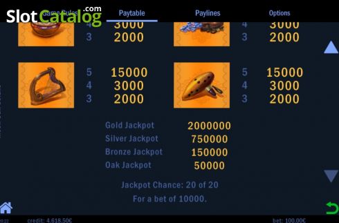 Скрин9. Moon Oak Deluxe слот