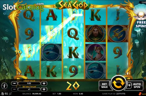 Скрин3. Sea God (Swintt) слот