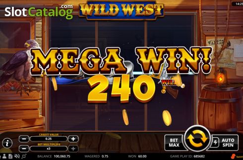 Скрин4. Wild West (Swintt) слот