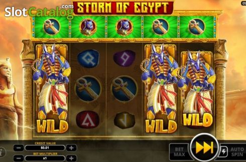 Скрин5. Storm of Egypt слот