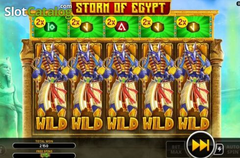 Скрин6. Storm of Egypt слот