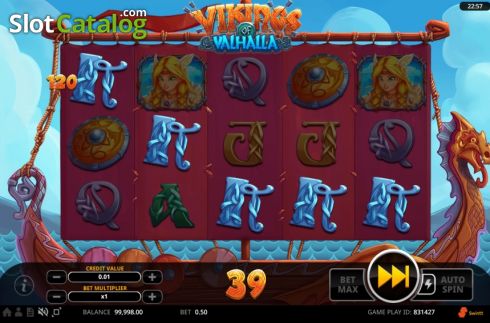 Скрин3. Vikings of Valhalla слот
