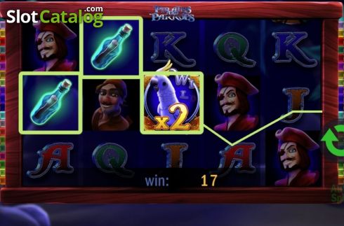 Скрин3. Pirates and Parrots слот