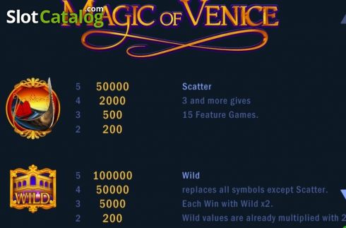 Скрин5. Magic of Venice слот