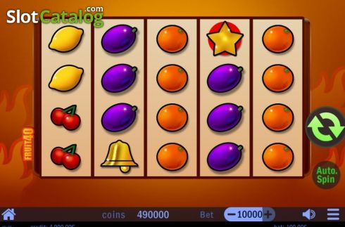 Скрин2. Fruit 40 слот
