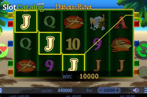 Скрин4. Dishes to Riches слот