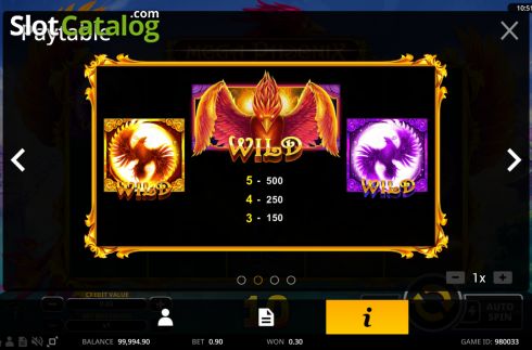 Скрин6. Mega Phoenix слот