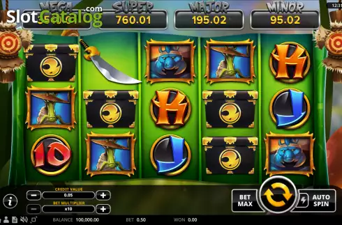 Скрин2. Hachis Quest of Heroes слот